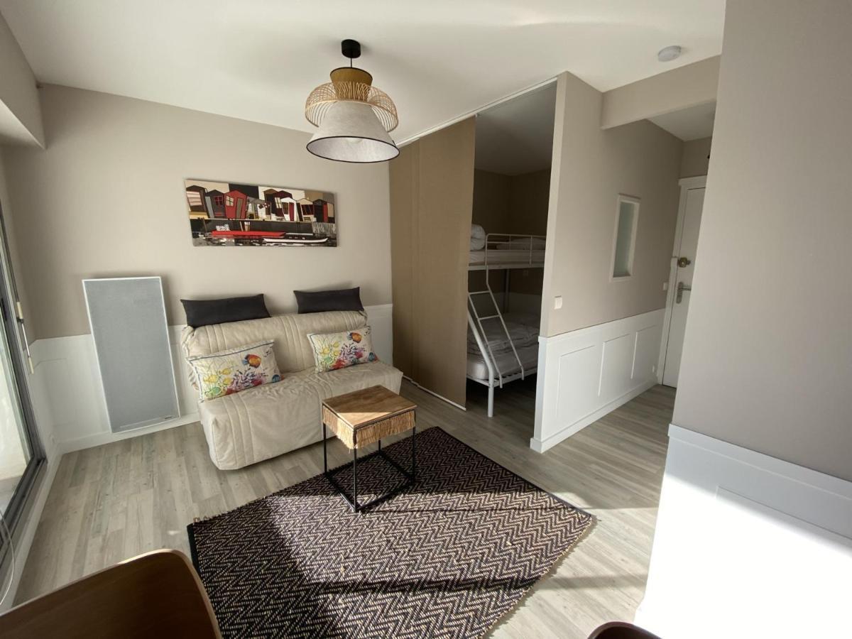 Studio Neuf En Front De Mer Avec Terrasse Et Parking, Ideal Pour 3 Personnes - Fr-1-474-147 Arcachon Exteriör bild