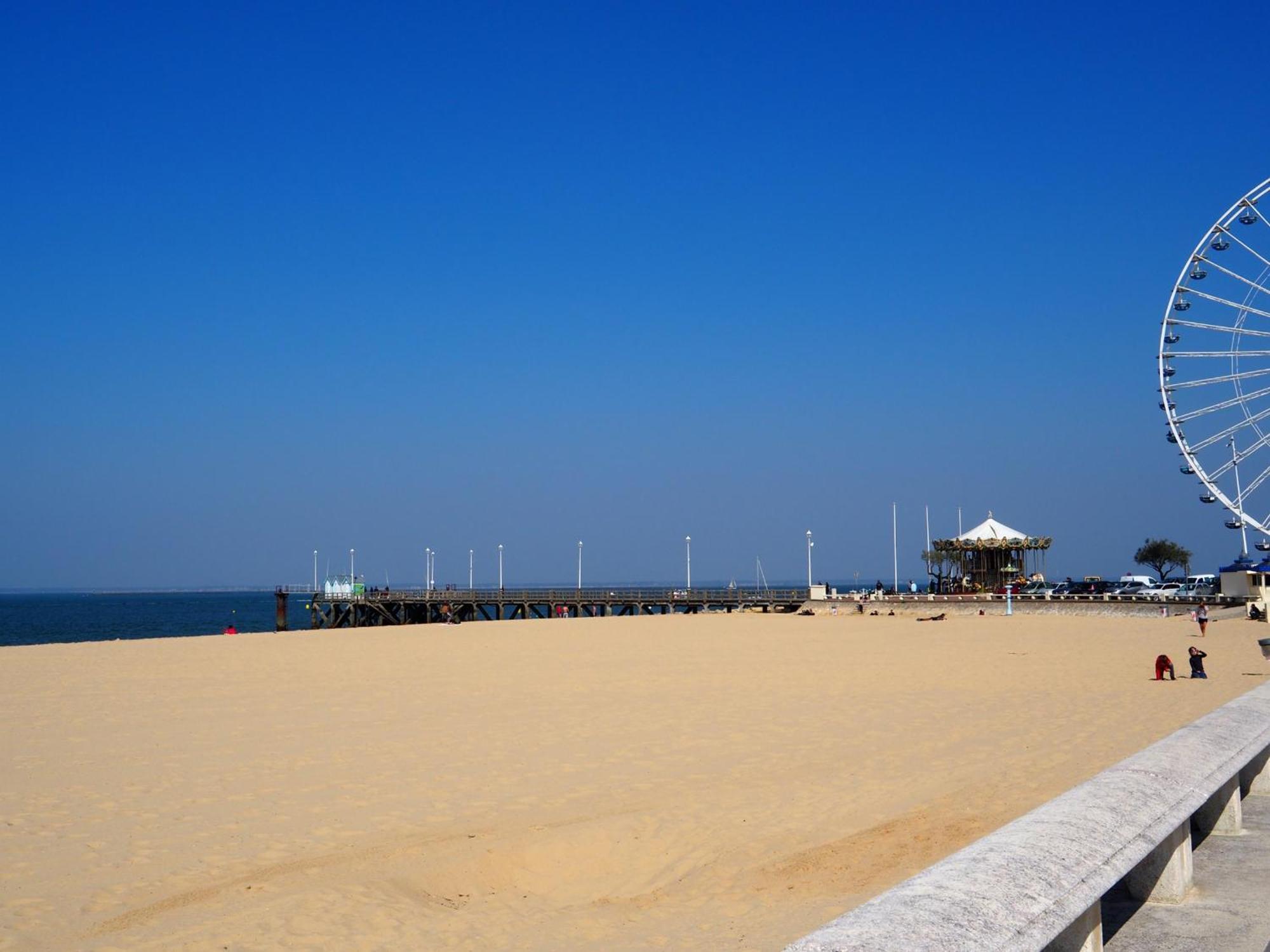 Studio Neuf En Front De Mer Avec Terrasse Et Parking, Ideal Pour 3 Personnes - Fr-1-474-147 Arcachon Exteriör bild