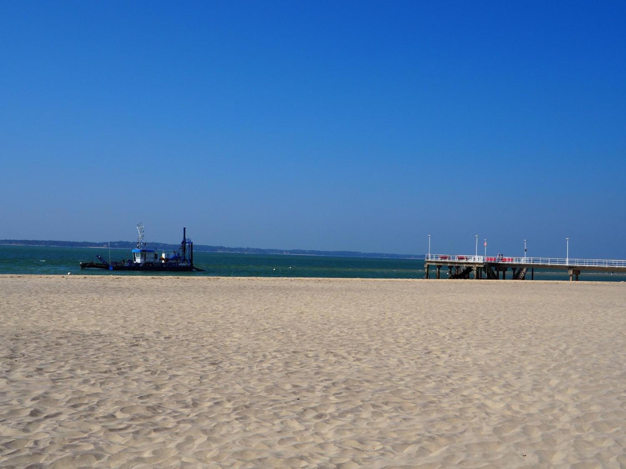 Studio Neuf En Front De Mer Avec Terrasse Et Parking, Ideal Pour 3 Personnes - Fr-1-474-147 Arcachon Exteriör bild